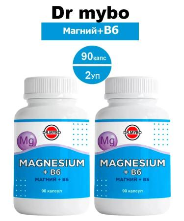 DR MYBO Magnesium+B6 90 pcs. capsules weighing 0.42 G-2UP
