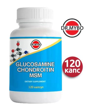 DR MYBO Glucosamine+chondroitin+MSM 120 capsules-1UP