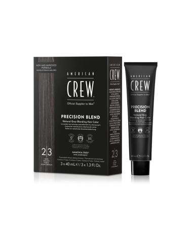 American Crew Hair dye 2 3 dark natural 3*40 ml