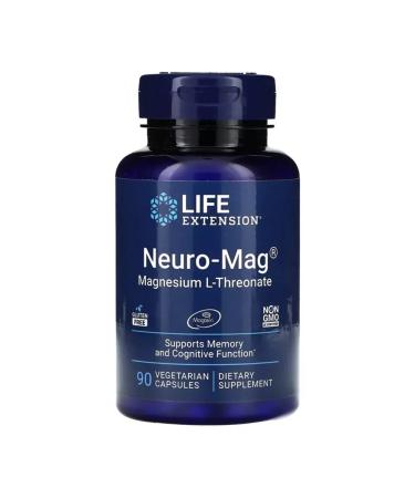 Life extension Magnesium L-Ronat Neuro-Mag Magnesium L-Treonate 90 capsules