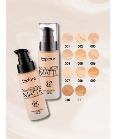 TopFace Tonal cream Skin Editor Matte tone No. 003 PT465 - Buy Online on GoSupps.com
