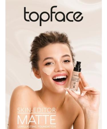 TopFace Tonal cream Skin Editor Matte tone # 004 PT465 - Buy Online on GoSupps.com