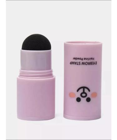 Cosmetic waterproof pencil stamp for eyebrows bunny