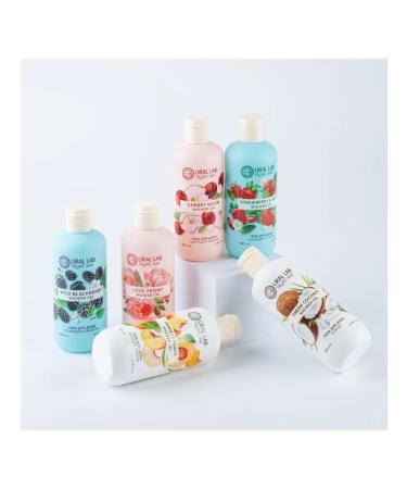 URAL LAB Shower gel female 300 ml aroma of strawberries and mint Ural - Buy Online on GoSupps.com