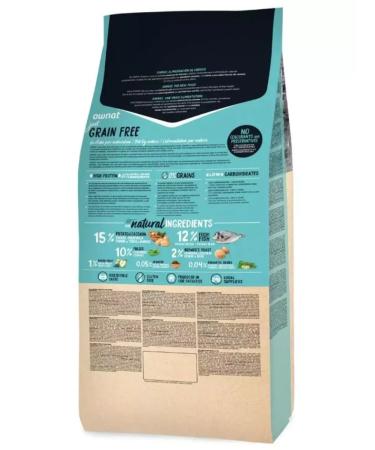 Ownat Aries food for cats. Gran free sterilized fish 3 kg - Buy Online on GoSupps.com
