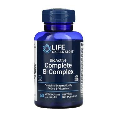 Proper nutrition Life Extension a full complex of B vitamins 60 cap