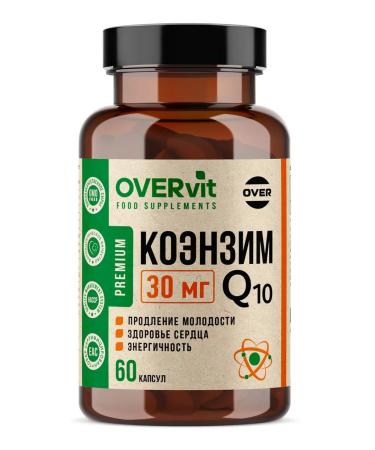 OVERvit Coenzyme Q10 30 mg caps. N60