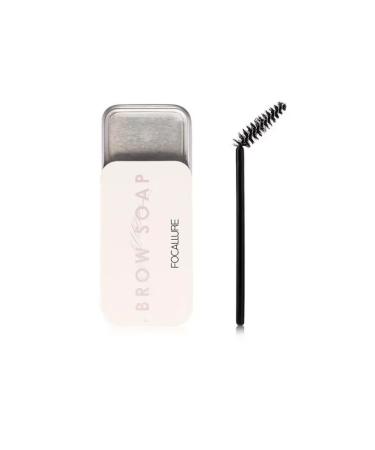 Focallure Brow Styling Soap eyebrow soap with a brush 10 g