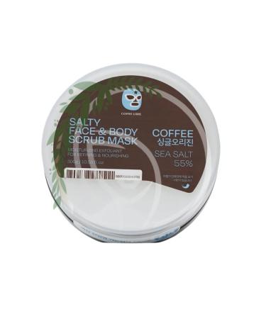 SalTherapy Salt scrub with Salty Coffee Face & Body Scrub coffee