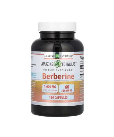 Amazing Nutrition Berberin 1000 mg 120 capsules (500 mg in 1 capsule)