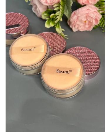Brilling powder for the face in a row 2 pcs