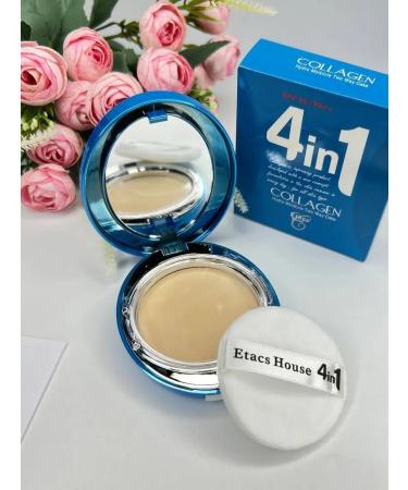 Facial powder with collagen SPF 25 - Buy Online on GoSupps.com