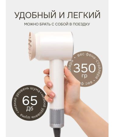 AL NISA Hair hair dryer Powerful with nozzles 5 in 1 - Buy Online on GoSupps.com
