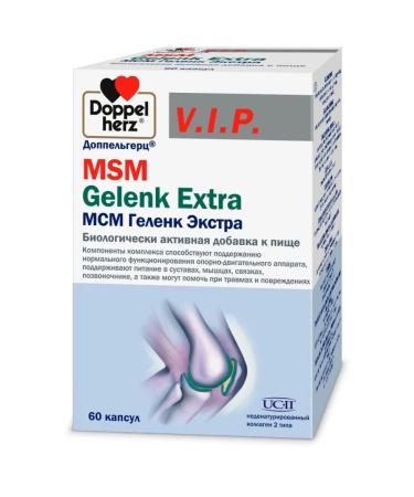 Doppelherz Doppelgerz VIP MSM GELENK Extra 60 pcs