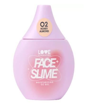 Love Generation Moisturizing SS Gel Face Slime tone 02 beige 30 ml