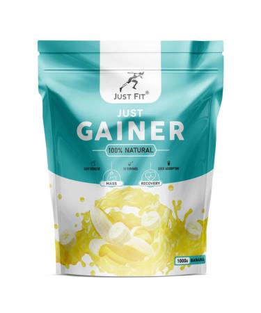 JUST FIT Just Gainer Heiner 1000 g of banana