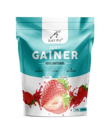 JUST FIT Just Gainer Heiner 1000 g strawberries