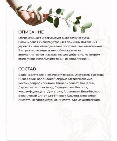 Manufactory House of Nature Acne washing foam with salicylic acid teen teen - Buy Online on GoSupps.com