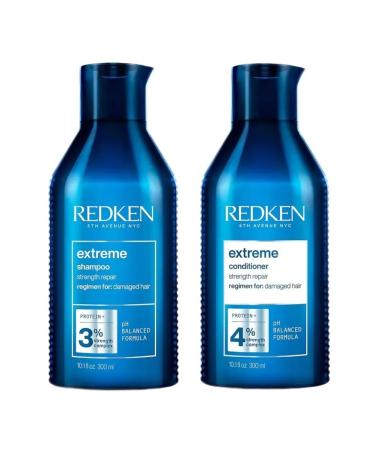 REDKEN Red set of Extreme Shampoo 300ml and air conditioning 300ml