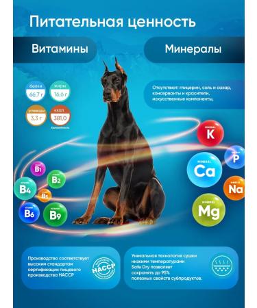 PetSoul Treats for dogs beef liver 900 g - Buy Online on GoSupps.com