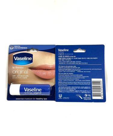Vaseline Lip balm Original 4.8 g 2 pcs - Buy Online on GoSupps.com