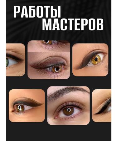 AS COMPANY BY ALINA SHAKHOVA DEEP BLACK Pigment Permanent Makeup of the Eye of the Eye Shakhovaya - Buy Online on GoSupps.com