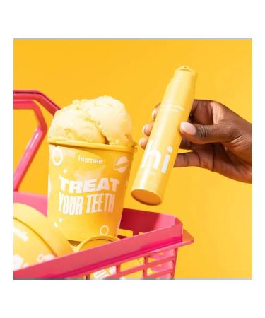 Hismile Toothpaste with the taste of mango sorbet - Buy Online on GoSupps.com