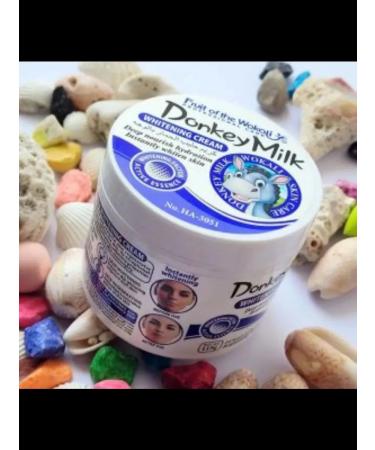 Cosmetics Face and body cream whitening with donkey milk - Buy Online on GoSupps.com
