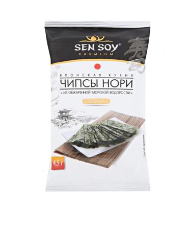Sen Soy Nori chips original- 6 pcs - Buy Online on GoSupps.com
