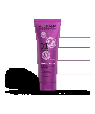 Alerana Hair shampoo Restoration and protection 260 ml - Buy Online on GoSupps.com