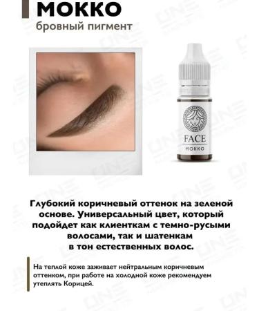 FACE Company Face Mokko Pigment for Permanent Makeup of Eyebrow 12ml - Buy Online on GoSupps.com