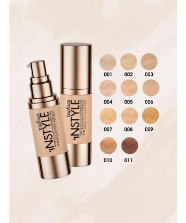 TopFace INSTYLE Tonal Cream tone No. 001 PT463 - Buy Online on GoSupps.com
