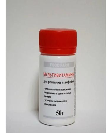 Food Farm Multivitamins for reptiles 50g - Buy Online on GoSupps.com
