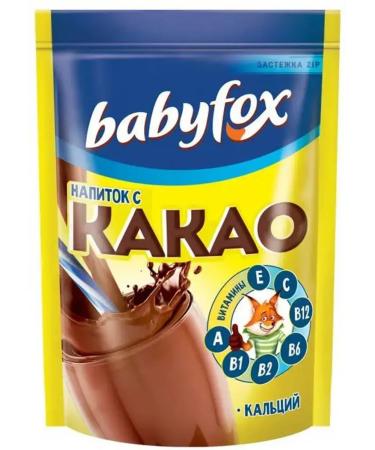 Babyfox Drink with cocoa fast -discharge 3 units at 135 grams - Buy Online on GoSupps.com