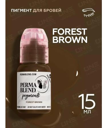 Perma Blend Pigment of eyebrows Permelend Forest Brown Tattoo Age 15ml - Buy Online on GoSupps.com