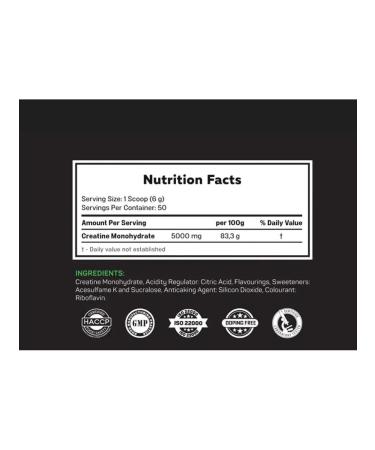 BiotechnologyUS Creatine creatine monohydrate micronized 300 g US lemon - Buy Online on GoSupps.com