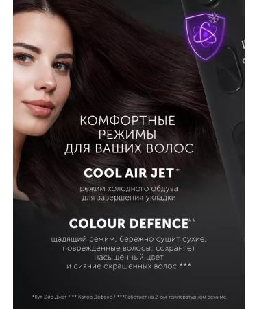 Polaris Hair hair dryer Professional PhD 2044 Ti black - Buy Online on GoSupps.com