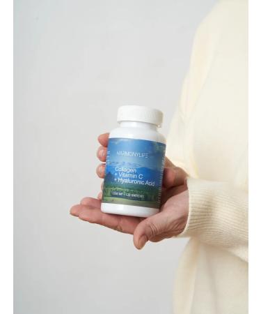 HarmonyLife Beef collag with vitamin C for joints 120 caps - Buy Online on GoSupps.com