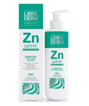 LIBREDERM Shampoo zinc 250ml - 1 pc - Buy Online on GoSupps.com