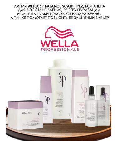 WELLA PROFESSIONALS SP Balance Scalp hair shampoo 1000 ml - Buy Online on GoSupps.com