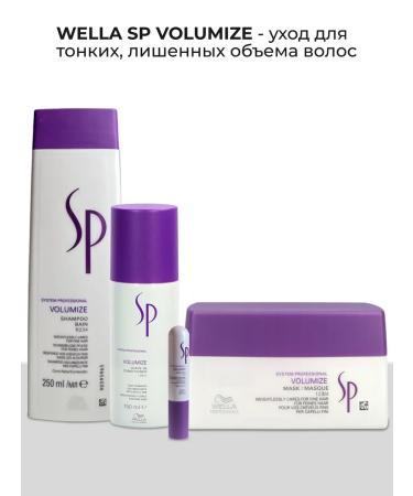 WELLA PROFESSIONALS SP volumize shampoo for hair volume 250 ml - Buy Online on GoSupps.com