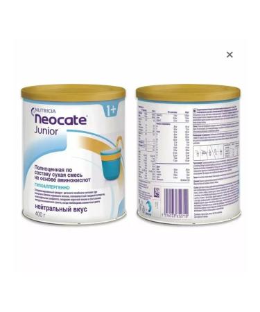 Neocate Junior Junior Junior Junior C 12 months 400g - Buy Online on GoSupps.com