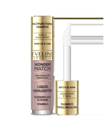 EVELINE Highlighter for face liquid wonder match tone 01 4.5 ml