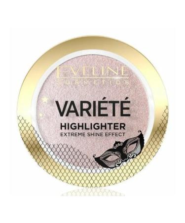 EVELINE Highlighter for the face shining dry pressed Variete tone 01