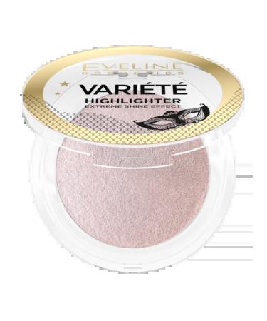 EVELINE Highlighter for the face shining dry pressed Variete tone 01 - Buy Online on GoSupps.com