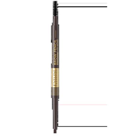 EVELINE Micro Precise eyebrow pencil waterproof 03 Dark Brown