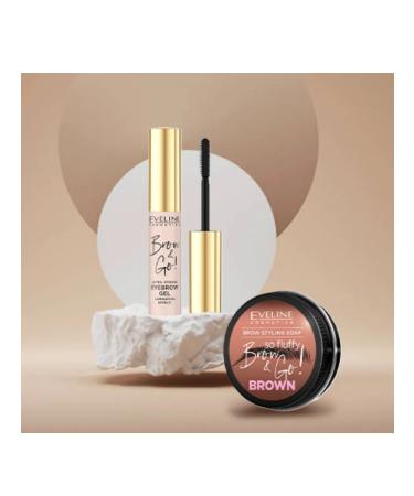 EVELINE Brow & Go eyebrow gel! Superfixation is transparent 6ml - Buy Online on GoSupps.com
