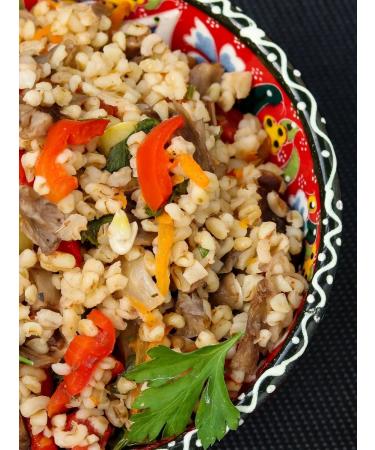 LUKKSEN Bulgur with vegetables of 1 kg from solid wheat varieties - Buy Online on GoSupps.com