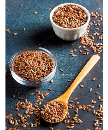 LUKKSEN Len seeds food 1 kg - Buy Online on GoSupps.com