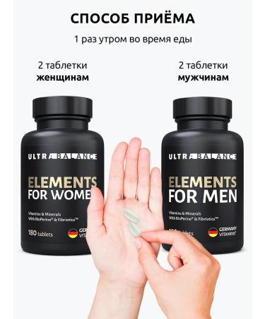 UltraBalance Vitamins for women and men multivitamins - Buy Online on GoSupps.com